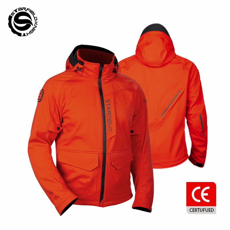 Gearx Motorcycle Jacket - سترة دراجات نارية برتقالية من SFK