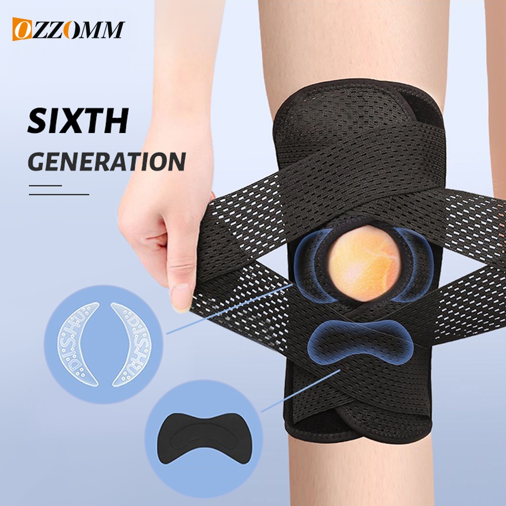 Knee Guard Hard - 1 قطعة دعامة الركبة المضغوطة المهنية