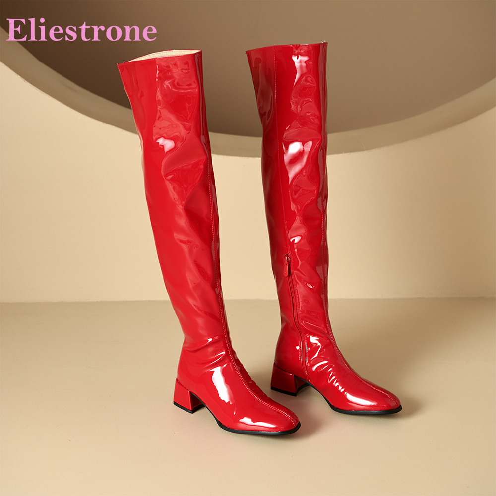 Riding Boot Short - أحذية نسائية جديدة لفصل الشتاء باللون