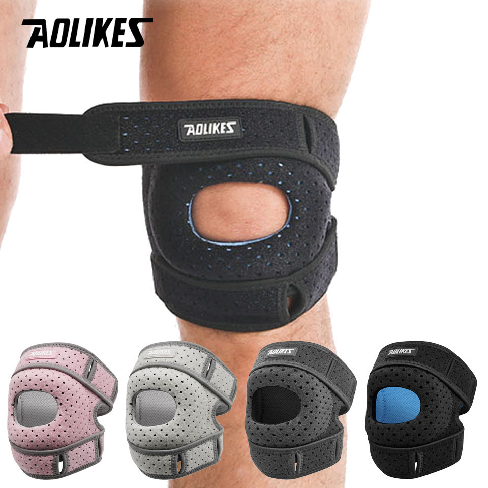 AOLIKES 1 قطعة دعامة الركبة ال - مراجعة Knee Guard Hard وسعره