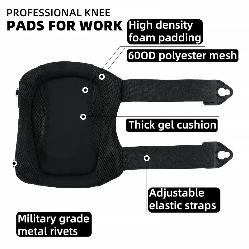 دعامة الركبة الاحترافية للعمل  - مراجعة Knee Guard Hard وسعره
