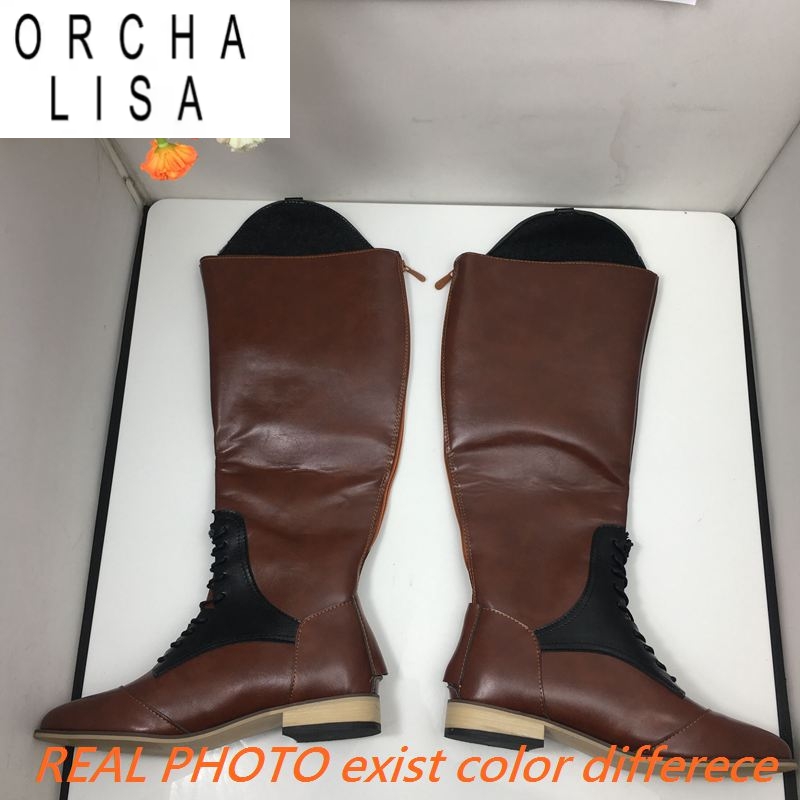 أحذية ORCHA LISA فوق الركبة، أ - مراجعة Riding Boot Short وسعره