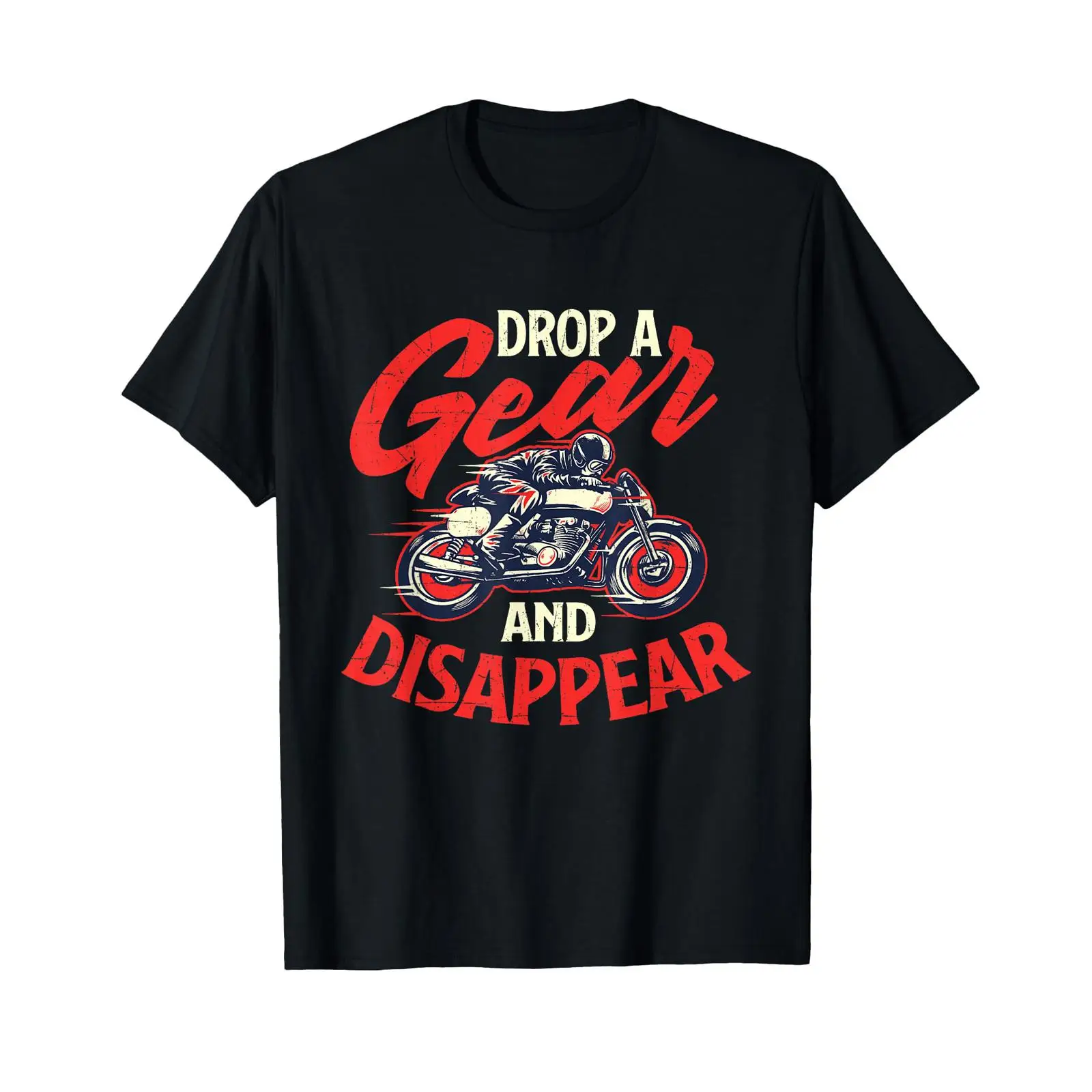 تي شيرت Drop A Gear and Disapp - مراجعة Motorcycle Gear Wash وسعره