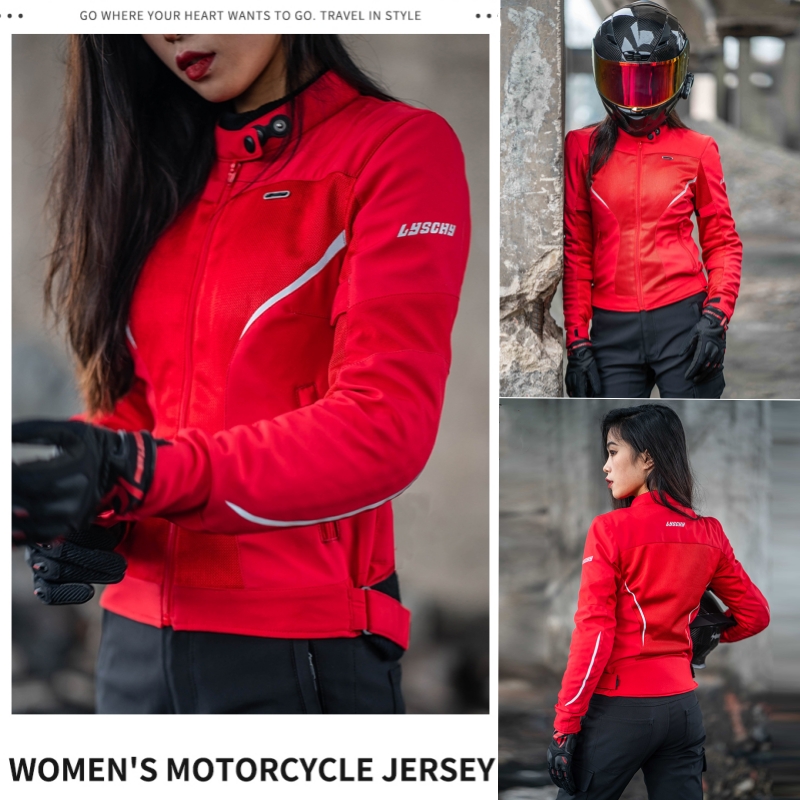 سترة دراجات نارية صيفية من LYS - مراجعة Gearx Motorcycle Jacket وسعره