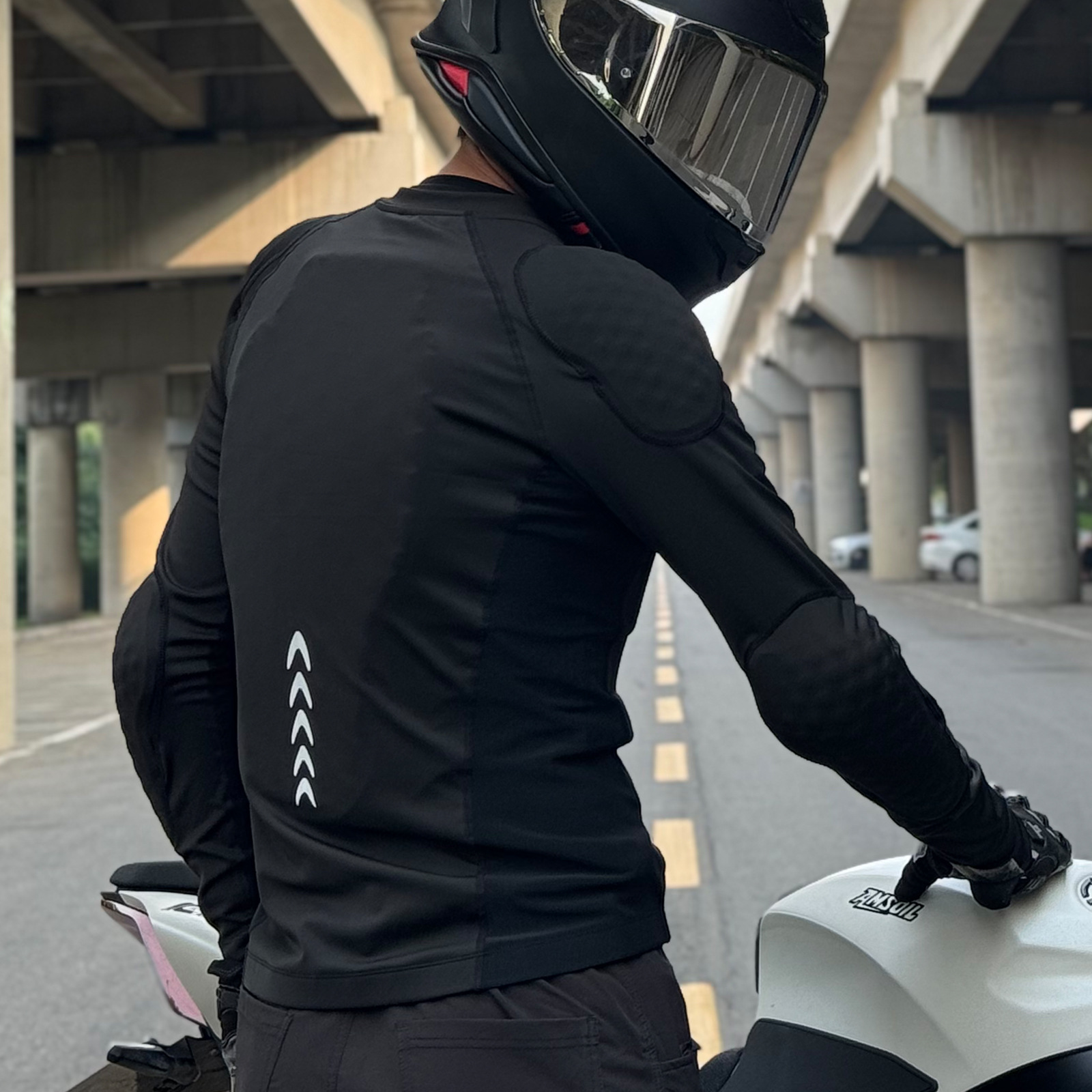سترة ركوب الدراجات النارية للر - مراجعة Gearx Motorcycle Jacket وسعره