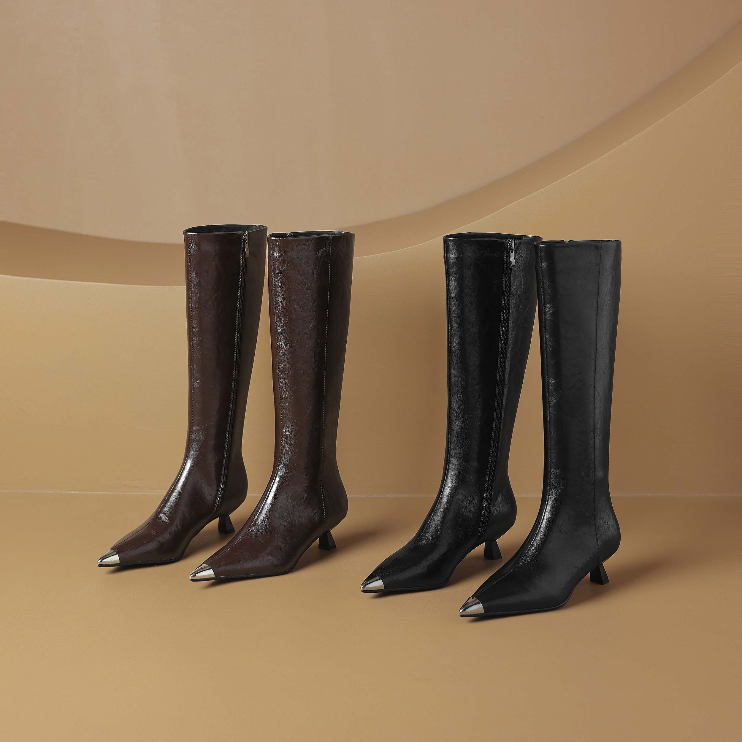 أحذية نسائية طويلة حتى الركبة  - مراجعة Riding Boot Short وسعره