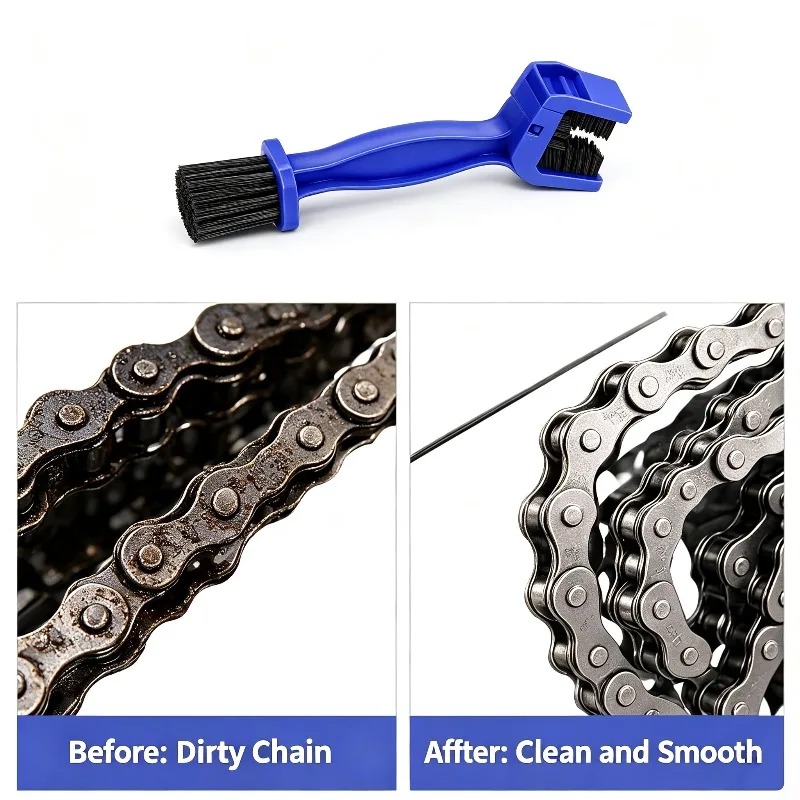 فرشاة تنظيف سلسلة الدراجة النا - مراجعة Motorcycle Gear Wash وسعره