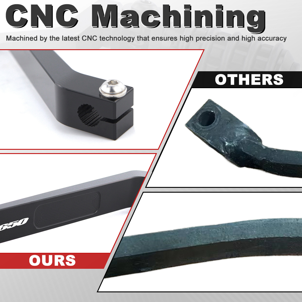 ذراع ناقل حركة من الألومنيوم C - مراجعة Motorcycle Gear Lever وسعره